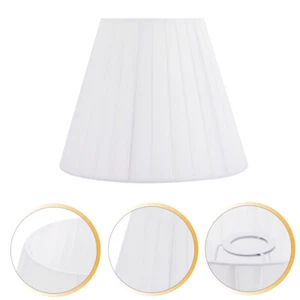 Fabric Linen Lamp Shade Petal Lamp Shades Chandelier Lamp Covers - Picture 1 of 10