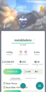 Pokémon GO - Carbink Trade - Bild 1 von 2
