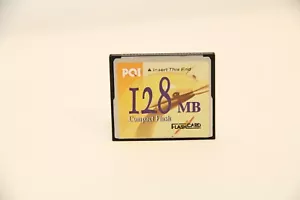 PQI CF Compact Memory Flash Card 128MB FC128 - Picture 1 of 8