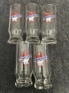 Bicchieri Birra Mack Polar Pilsner 5 Totali, W. Germania Rastal Org. NOS (A2) - Foto 1 di 4