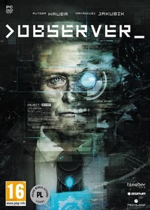 OBSERVER SPECIAL EDITION PC DVD STEAM NEW ENGLISH ARTBOOK POSTER BOX - Picture 1 of 2