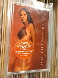Toni Braxton Heat CASSETTE BMG Laface Records USA EDITION HYPE STICKER SEALED - Picture 1 of 4