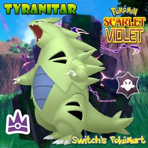 Evento Pokémon 6ivs Mightiest Mark Tyranitar 7 Star Tera Raid - Imagen 1 de 4