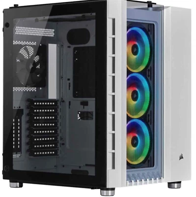 Corsair Crystal Series 680X RGB High Airflow Tempered Glass ATX Gaming Case - Image 1 of 4