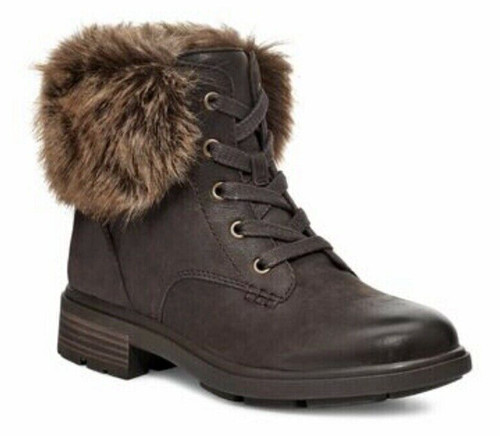 UGG LINEA DONNA 6 STIVALI HARRISON PUNTA IN PELLE PIZZO 1123289