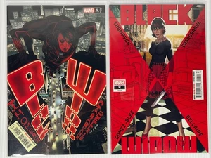 Black Widow #4-5 Vol. 9 Adam Hughes Elena Casagrande Marvel 2020 casi nuevo Hawkeye - Imagen 1 de 9