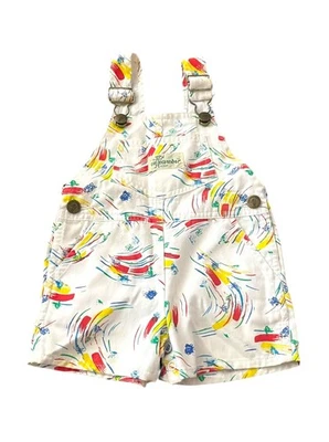 Mono de arte vintage Cutecumber 18M bebé pincel estampado años 80 90 Foto 1 de 4