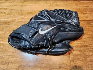 Schöner Nike Air Athena N1 Lock Baseball Handschuh Mitt schwarz Leder Infield 12" RHT - Bild 1 von 13