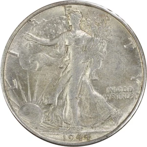 1944-S/S Walking Liberty Silber Half Dollar RPM1 Wahl vz ungeprüft #100 - Bild 1 von 2