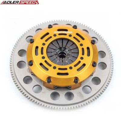 Racing Clutch Twin Disc +Flywheel Medium for 02-06 NISSAN SENTRA SER SPEC-V 2.5L - Image 1 of 4