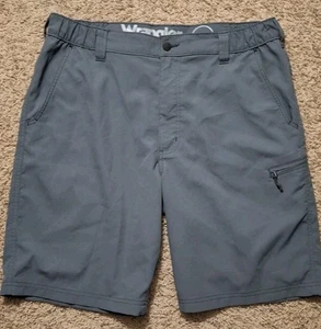 Wrangler Herren grau Performance Komfort Flex Bund Bermuda Shorts Größe 36 - Bild 1 von 9