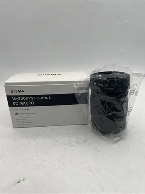SIGMA 18-300mm F/3.5-6.3 DC MACRO OS HSM (Canon EF-S mount) - Image 1 of 4