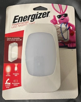 Energizer 4-in-1 LED Power Failure Night Light, 1 Pack, Plug-in, Light Sensing, - Image 1 of 4