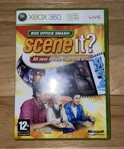 Microsoft Xbox 360 Scene It? Movie Trivia Game TESTED & WORKING - Picture 1 of 3