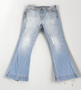 Kimes Ranch Jeans Damen 16/32 Jennifer hellblau distressed ausgestellt Cowgirl - Bild 1 von 19
