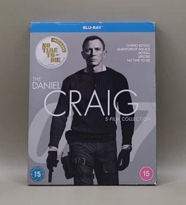 The Daniel Craig 5-Film Collection Blu Ray - Picture 1 of 16