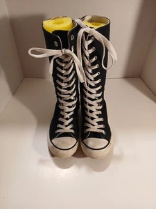 Mädchen Jugend Converse All Star Chuck Taylor Größe 2 Sneaker Stiefel so süß!! - Bild 1 von 10