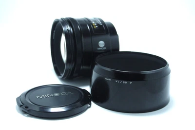 [Opt-MINT] Minolta AF 85mm f/1.4 Prime Lens Sony Minolta A Mount From JAPAN - Image 1 of 4