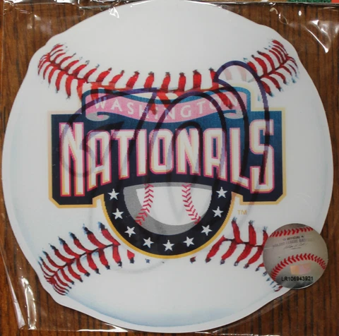 Washington Nationals Fan 3D Holograph Magnet MLB Licensed Baseball Team Sport Cover