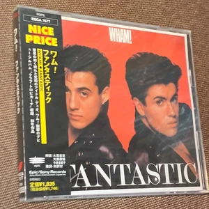 Sealed WHAM! Fantastic JAPAN CD ESCA7677 w/ OBI George Michael 1997 reissue - Picture 1 of 7