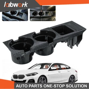 Labwork Carbon Fiber Center Console Cup Coin Holder Storing Box For BMW E46 325i - Picture 1 of 8