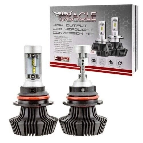 ORACLE 5241-001 9007 4000 Lumen LED Headlight Bulbs (Pair) - 6000K - Image 1 of 4