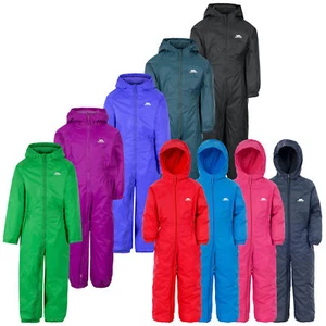 Trespass Dripdrop Fleece Lined Insulated All-in-one suit - Picture 1 of 34