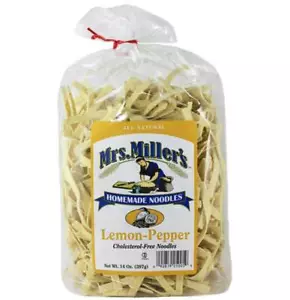 Mrs Millers Lemon Pepper Noodles Homemade Cholesterol Free - 14 Oz - EACH - Picture 1 of 2