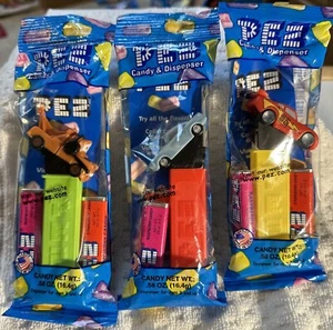PEZ Disney Pixar CARS Film MATER, Lightning McQueen, Sally NEU CELLO V219 - Bild 1 von 8