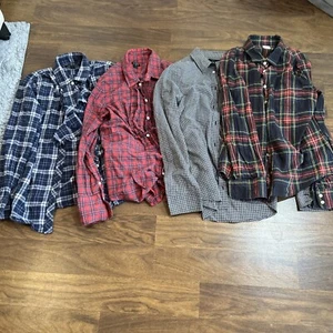 J Crew, Banana republic Button Up Long sleeve Shirt Lot M - Picture 1 of 3