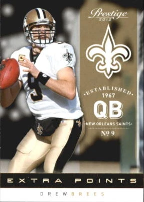 2012 Prestige Extra Points Gold #114 Drew Brees - NM-MT - Image 1 of 2
