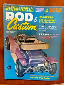 Rod & Custom Magazine June 1964 - Winternationals Show & Drags, King T - Picture 1 of 2