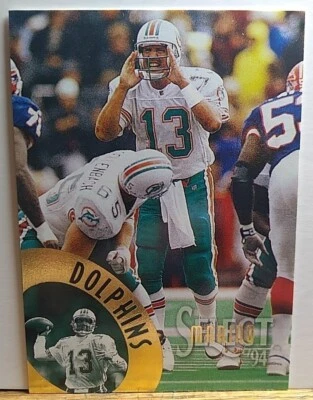 1994 Select Football Card #127 Dan Marino NM. FB02 - Image 1 of 4