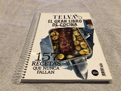 TELVA. EL GRAN LIBRO DE COCINA. 157 RECETAS QUE NUNCA FALLAN. UNIDAD ED. 2017. - Imagen 1 de 4