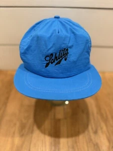 Cappello berretto snapback regolabile birra Schlitz vintage raro made in USA blu - Foto 1 di 8