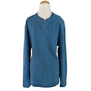 TOMMY BAHAMA Hombre Azul Mezcla Algodón Jersey Reversible Talla L/G - Imagen 1 de 5