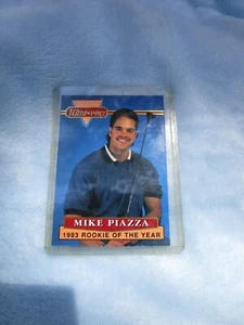 Mike Piazza Rookie of the Year, Ultra Pro, Rembrandt 1994, mit Golfschläger - Bild 1 von 2
