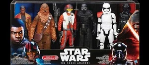 Lot de 6 figurines 12" exclusives Hasbro Star Wars Le Réveil de la Force 2015 NEUF - Photo 1/10