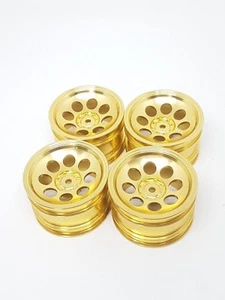vitage kyosho turbo optima pro lazer zx wheels set Atype Gold - Picture 1 of 6
