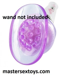 Lily Pod Massagestab Essentials Aufsatz lila TPE Massagegerät kostenlos USA VERSAND & VERSAND Neu - Bild 1 von 11