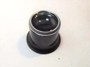 monocolo orologiaio con ghiera lente minerale mod. francese vari ingrandimenti - Imagen 1 de 3