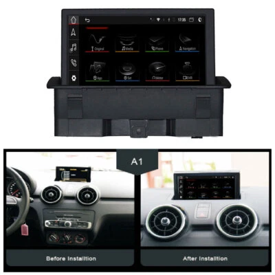 10.25"HD Car Radio for Audi A1 2013-2016 Carplay GPS Navigation Video Player DSP - Image 1 of 4