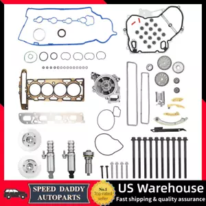 2.4 Timing Chain Head Gasket Kit Water Pump for 11-17 GM Chevy Malibu Buick 2.4L - Picture 1 of 10