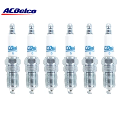 Set of 6 ACDelco Gold (Professional) RAPIDFIRE Spark Plugs A.C. Delco 6 - Image 1 of 3