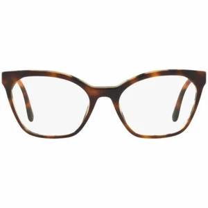 Nuevas gafas Prada auténticas para mujer Habana/blancas con lentes de demostración PR09UV TH8-1O1 - Imagen 1 de 5