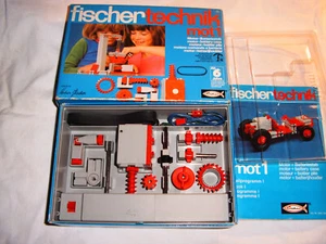FISCHERTECHNIK Baukasten mot 1, *Motor* OVP mit Anleitung/Blister, TOP - Bild 1 von 1