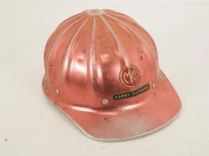 Casco de casco de aluminio SuperLite de fibra roja de metal - Imagen 1 de 5