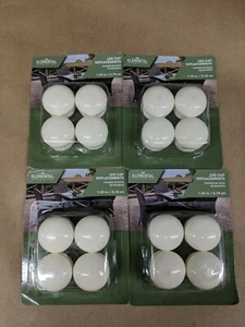 4 Packs Outdoor Chair Leg Cap Replacements White 1.25" #878760 - Picture 1 of 3