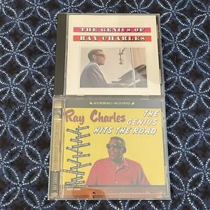 Genius Of & Genius Hits The Road by Ray Charles - 2CDs 1 Price - EXCELLENT - Picture 1 of 4