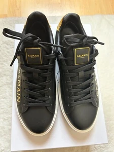 Balmain Women's B-Court Leather Low Top Sneakers Size IT 39, US 9 - Picture 1 of 10